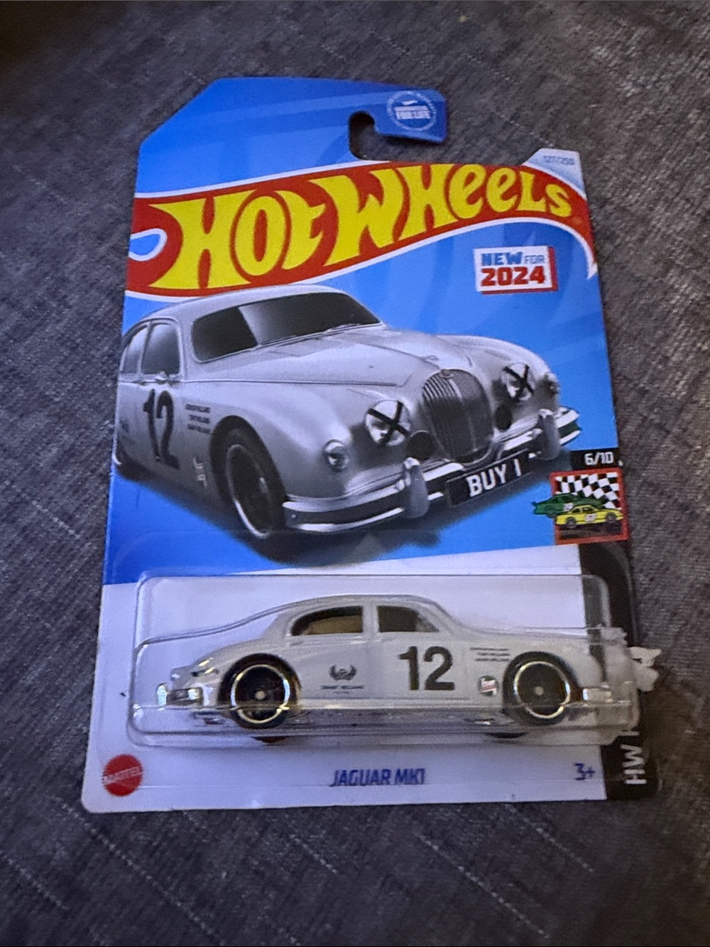 Hot Wheels Jaguar‎ MK1 HW Race Day 6/10 #91/250 2024 New Sealed